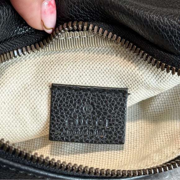 Gucci Logo Belt Bag – GG Supreme Leather Waist Bag - Picture 4 of 8